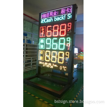 Outdoor Waterproof LED Gas Price Changer (Remote Controll/PC controll)